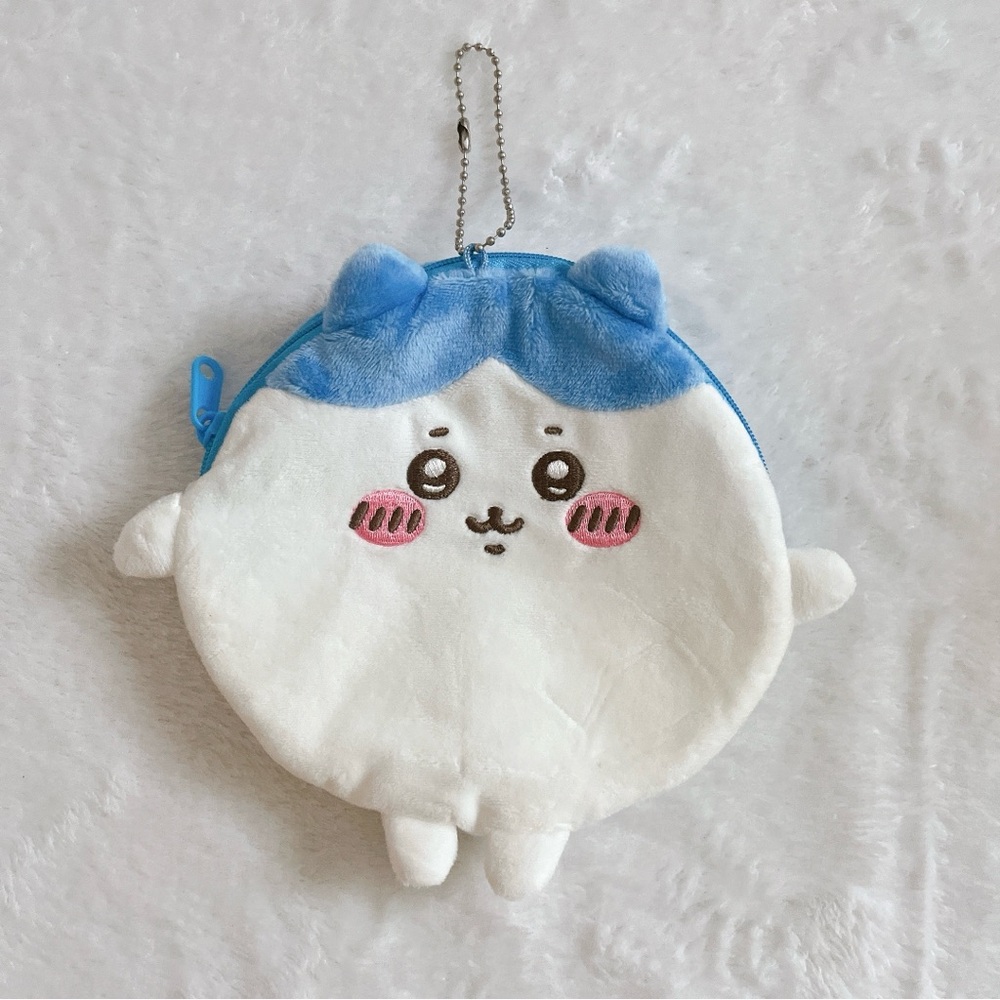 Chiikawa Hachiware Manmaru Pouch Chiikawa Chewy and Fluffy Collection D prize